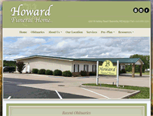 Tablet Screenshot of howardfh.com